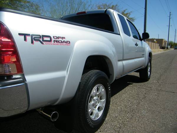 2005 Toyota Tacoma TRD, 4 Door Xcab, LOW MILES, V6, ONE OWNER for sale in Phoenix, AZ – photo 4