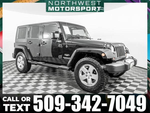 2009 *Jeep Wrangler* Unlimited Sahara 4x4 for sale in Spokane Valley, WA