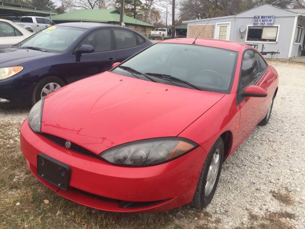 2000 mercury cougar - cars & trucks - by dealer - vehicle automotive... for sale in Weatherford, TX