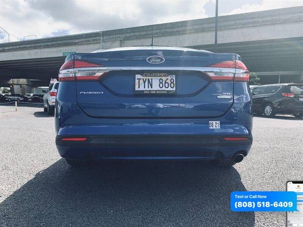2017 Ford Fusion SE SE 4dr Sedan FINANCING FOR EVERYONE - cars &... for sale in Honolulu, HI – photo 6