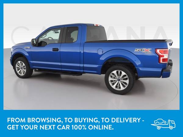 2018 Ford F150 Super Cab Lariat Pickup 4D 6 1/2 ft pickup Blue for sale in Muncie, IN – photo 5