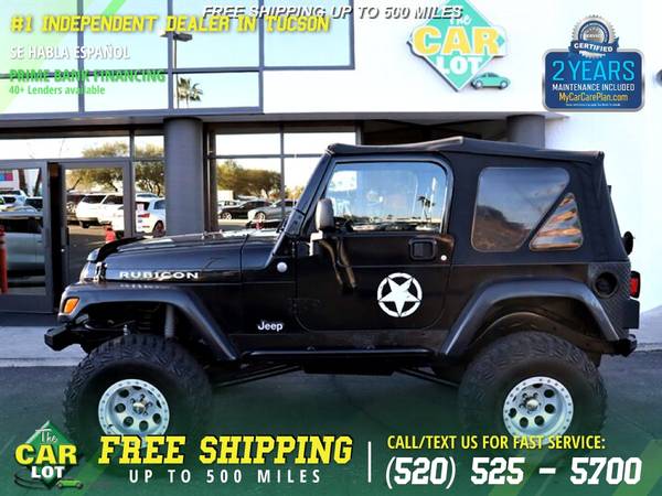 306/mo - 2004 Jeep Wrangler Rubicon 2dr 2 dr 2-dr for sale in Tucson, AZ – photo 9