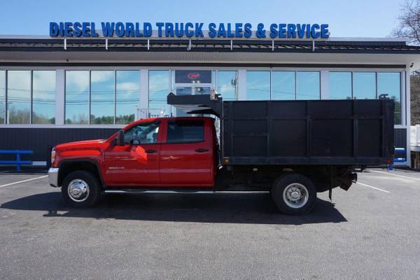 2015 GMC Sierra 3500HD CC Base 4x4 4dr Crew Cab Chassis Diesel Truck for sale in Plaistow, ME – photo 2