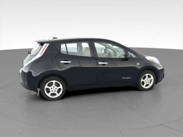 2012 Nissan LEAF SL Hatchback 4D hatchback Black - FINANCE ONLINE -... for sale in Madison, WI – photo 12
