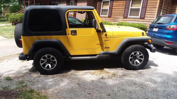 2000 jeep wrangler sport 4x4 for sale in Raleigh, NC – photo 2