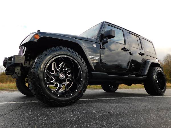 LIFTED 14 JEEP WRANGLER SAHARA 6 SPEED MANUAL 3.6L 4X4 20X12 NEW... for sale in KERNERSVILLE, SC – photo 10