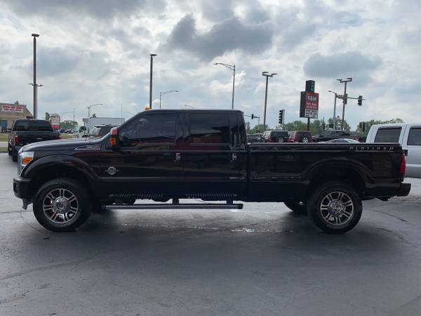 2015 Ford F-350 Platinum Crew Cab Long Bed 4WD - Diesel - Loaded! for sale in Oak Forest, IL – photo 4