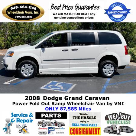 2008 Dodge Grand Caravan Power Ramp Side Loading Wheelchair Van for sale in Laguna Hills, CA – photo 6