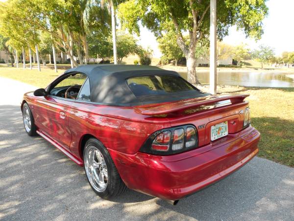 SUPERCHARGED! 1994 FORD MUSTANG COBRA SVT CONVERTIBLE! - cars & for sale in Fort Myers, FL – photo 11