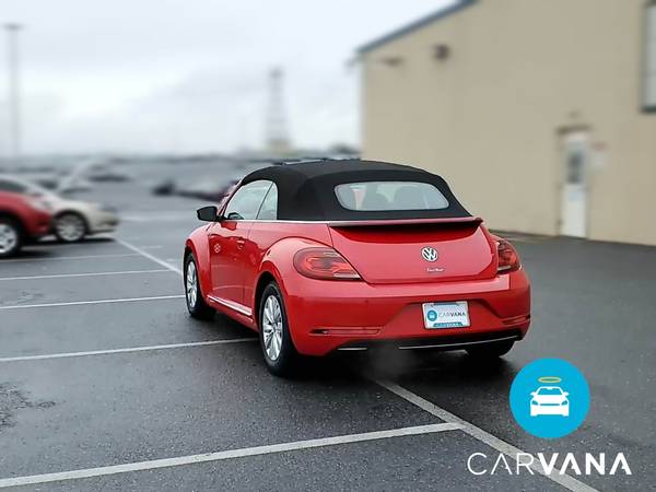 2017 VW Volkswagen Beetle 1.8T S Convertible 2D Convertible Red - -... for sale in Long Beach, CA – photo 9