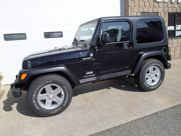2005 Jeep Wrangler Sport 6 cyl, auto, Black, Hardtop, Alloys - cars... for sale in Chicopee, CT – photo 8
