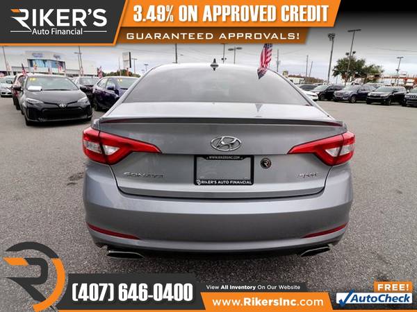 $186/mo - 2017 Hyundai Sonata Sport - 100 Approved! - cars & trucks... for sale in Kissimmee, FL – photo 10