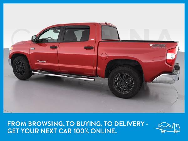 2014 Toyota Tundra CrewMax SR5 Pickup 4D 5 1/2 ft pickup Red for sale in Covington, OH – photo 5