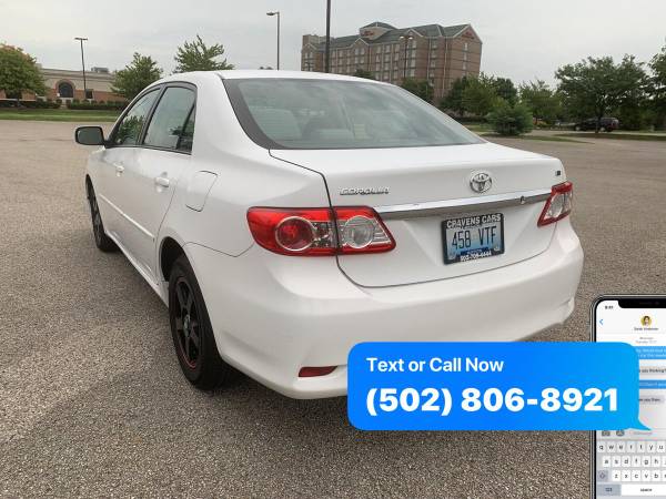 2011 Toyota Corolla LE 4dr Sedan 4A EaSy ApPrOvAl Credit Specialist... for sale in Louisville, KY – photo 3
