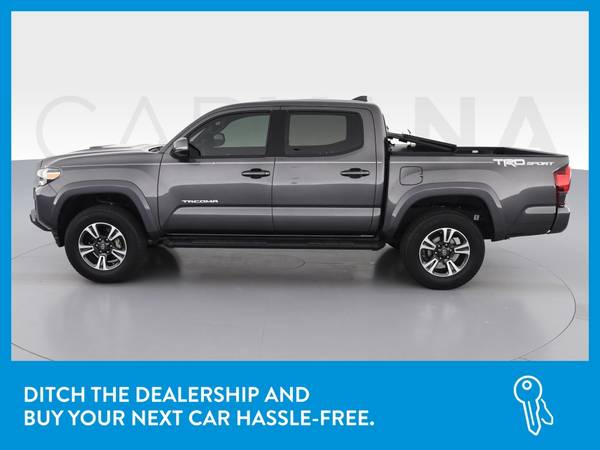 2019 Toyota Tacoma Double Cab TRD Sport Pickup 4D 5 ft pickup Gray for sale in Revere, MA – photo 4