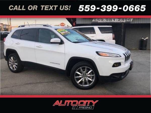 2014 Jeep Cherokee Limited Sport Utility 4D for sale in Fresno, CA
