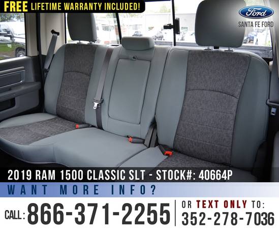 2019 Ram 1500 Classic SLT 4WD SiriusXm - Flex Fuel - Camera for sale in Alachua, GA – photo 18