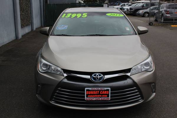 2015 Toyota Camry Hybrid XLE - - by dealer - vehicle for sale in Auburn, WA – photo 2