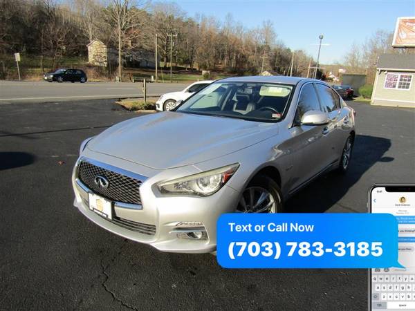 2014 INFINITI Q50 Hybrid Premium ~ WE FINANCE BAD CREDIT - cars &... for sale in Stafford, District Of Columbia