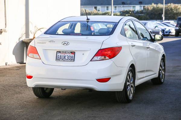 2017 Hyundai Accent Value Edition sedan Century White - cars & for sale in Sacramento , CA – photo 6
