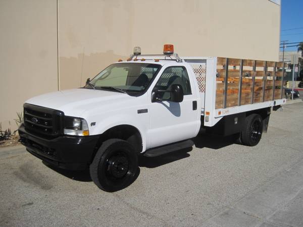 Ford F-450 F450 4X4 12′ Stake Bed Flatbed Stakebed Flat Bed F550 4WD for sale in Signal Hill, OR – photo 4