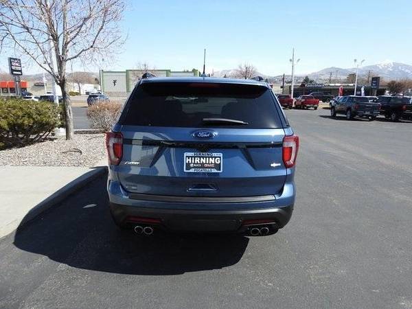 2019 Ford Explorer Sport suv Blue Metallic - - by for sale in Pocatello, ID – photo 4