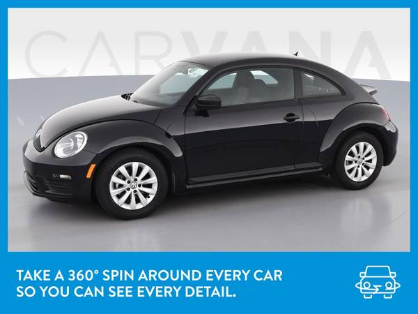 2017 VW Volkswagen Beetle 1 8T S Hatchback 2D hatchback Black for sale in Montebello, CA – photo 3