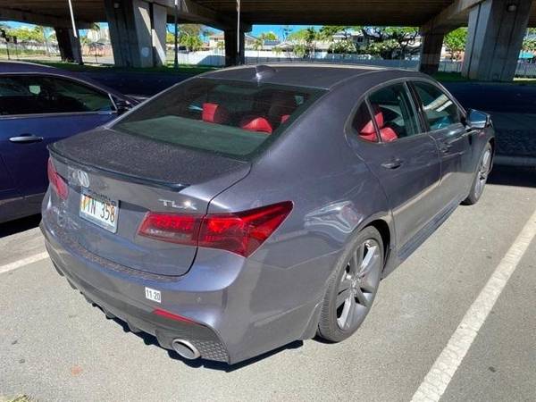 2019 Acura TLX 2.4L FWD w/A-Spec Pkg Red Leather - cars & trucks -... for sale in Honolulu, HI – photo 4