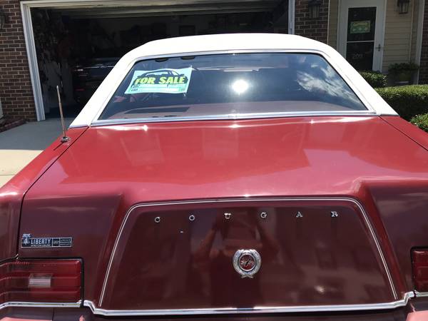 79 Classic Mercury Cougar for sale in Indian Trail, NC – photo 3