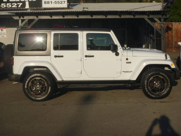 2016 Jeep Wrangler Unlimited Sahara 4WD White GOOD OR BAD CREDIT! for sale in Hayward, CA – photo 8
