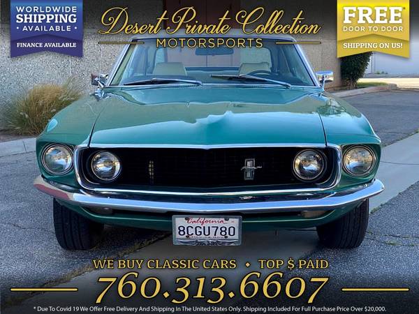 1969 Ford Mustang M Code 351 Cold AC Marty Report Coupe for SALE to for sale in Other, NM – photo 5