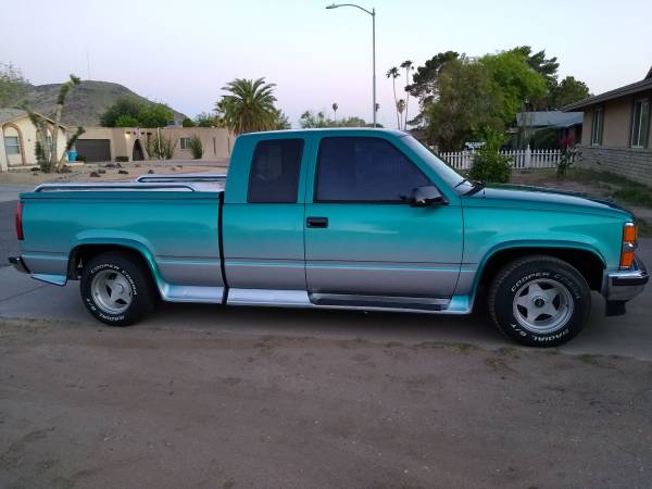 1995 Chevy Silverado xcab conversion package Cleanest youll - cars for sale in Phoenix, AZ – photo 4