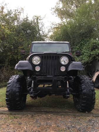76 CJ7 wide Dana 44s on 38s - cars & trucks - by owner - vehicle... for sale in Hendersonville, NC
