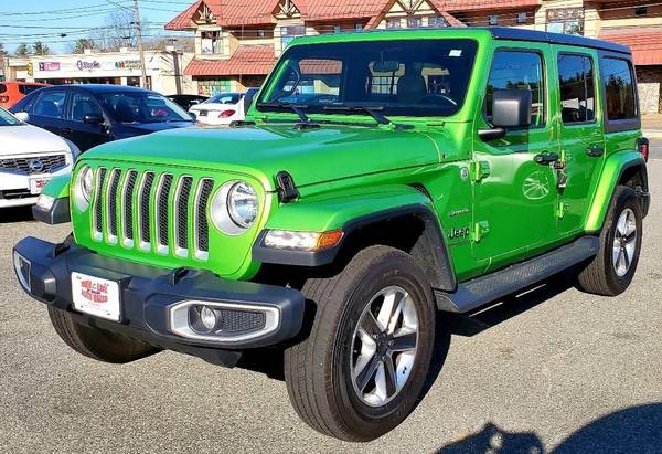 2020 Jeep Wrangler Unlimited Sahara 4x4 4dr SUV EVERYONE IS... for sale in Salem, ME – photo 2