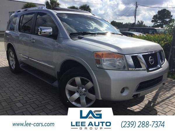 2012 Nissan Armada SL - Lowest Miles/Cleanest Cars In FL - cars & for sale in Fort Myers, FL