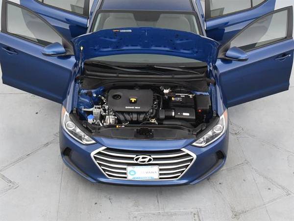 2018 Hyundai Elantra SE Sedan 4D sedan Blue - FINANCE ONLINE for sale in Greensboro, NC – photo 4
