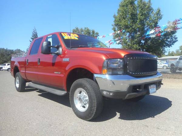 2000 FORD F250 SUPERDUTY CREWCAB SHORTBED 4X4 7.3 POWERSTROKE DIESEL!! for sale in Anderson, CA