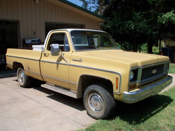 1974 Chevrolet Cheyenne Super - cars & trucks - by owner - vehicle... for sale in Oklahoma City, OK – photo 4