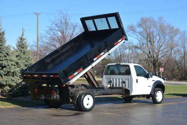 2007 Ford F550 13ft Dump Truck - cars & trucks - by dealer - vehicle... for sale in Crystal Lake, IL – photo 15