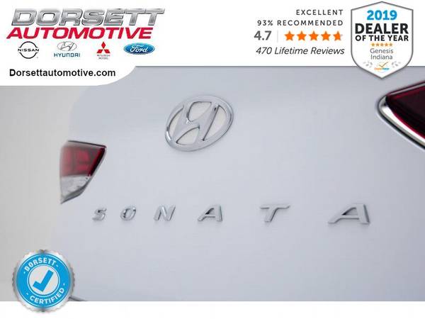 2018 Hyundai Sonata sedan Quartz White Pearl - cars & trucks - by... for sale in Terre Haute, IN – photo 8