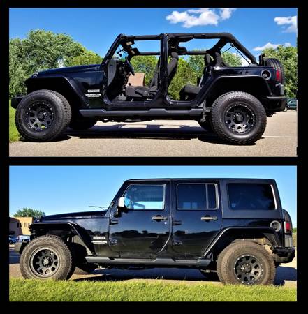 2012 Jeep Wrangler Unlimited, 4dr, AUTO, Freedom Top, Upgraded & CLEAN for sale in Saint Paul, MN – photo 6