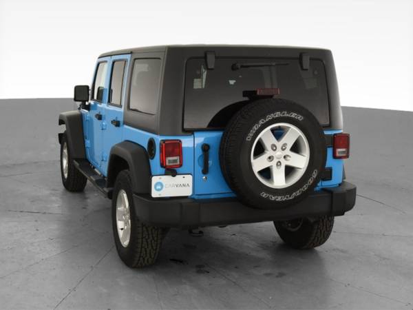 2017 Jeep Wrangler Unlimited Sport S Sport Utility 4D suv Blue - -... for sale in Topeka, KS – photo 8