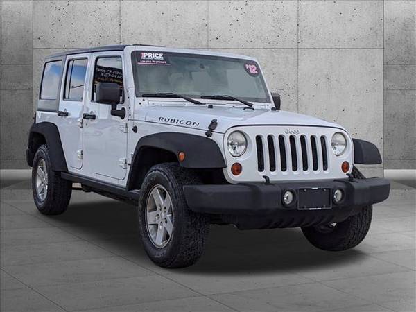 2012 Jeep Wrangler Unlimited Rubicon 4x4 4WD Four Wheel SKU: CL198050 for sale in Englewood, CO – photo 3