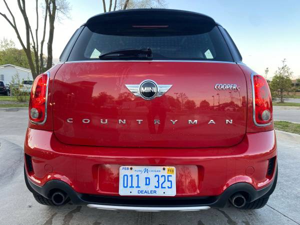 2016 Mini Cooper Countryman-S-John Cooper Works - Red - ALL4-Leather for sale in Belleville, MI – photo 5