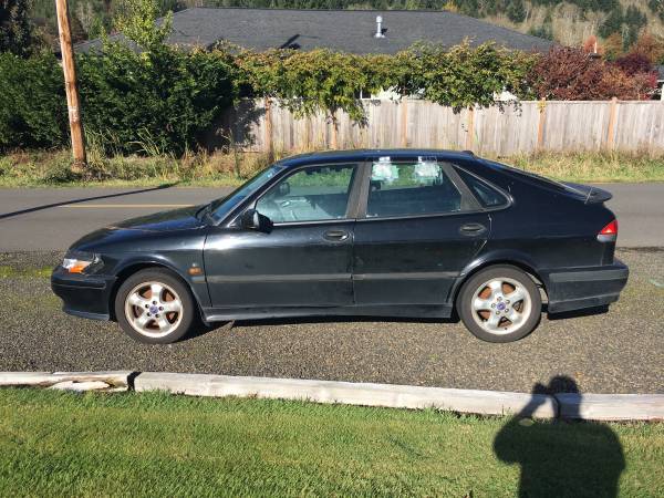 2000 Saab 9-3 Hatchback - cars & trucks - by owner - vehicle... for sale in Satsop, WA