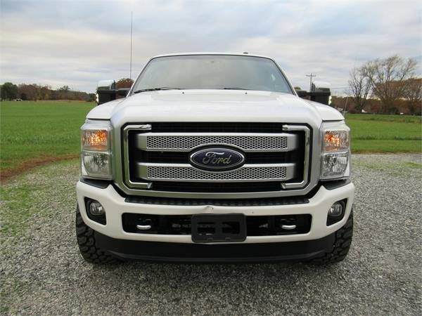 2015 FORD F250 SUPER DUTY PLATINUM, White APPLY ONLINE->... for sale in Summerfield, VA – photo 19