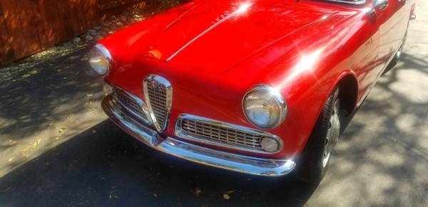 Alfa Romeo Giulietta Sprint Coupe, 1960 - cars & trucks - by owner -... for sale in Belmont, CA – photo 2