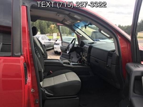 2012 NISSAN TITAN SV CALL/TEXT D for sale in Somerset, WI – photo 12