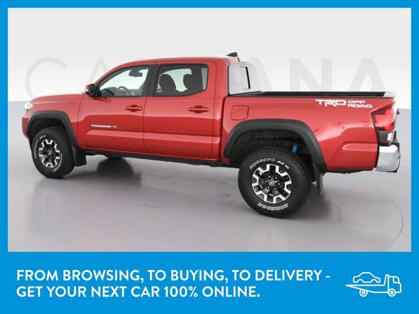 2018 Toyota Tacoma Double Cab TRD Off-Road Pickup 4D 5 ft pickup Red for sale in Seffner, FL – photo 5