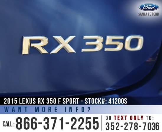 2015 Lexus RX 350 F Sport Running Board - Push to Start for sale in Alachua, GA – photo 10